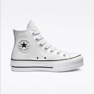 Converse Lift Leather Platform Hightop